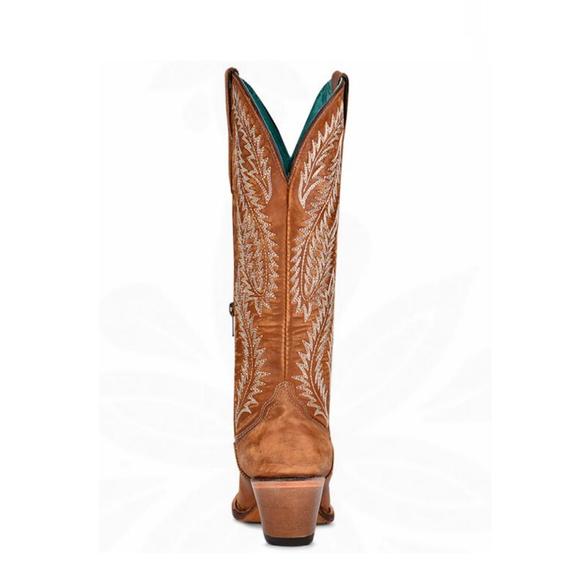 NEW CORRAL embroidery boot - medium width in golden - Picture 4 of 4
